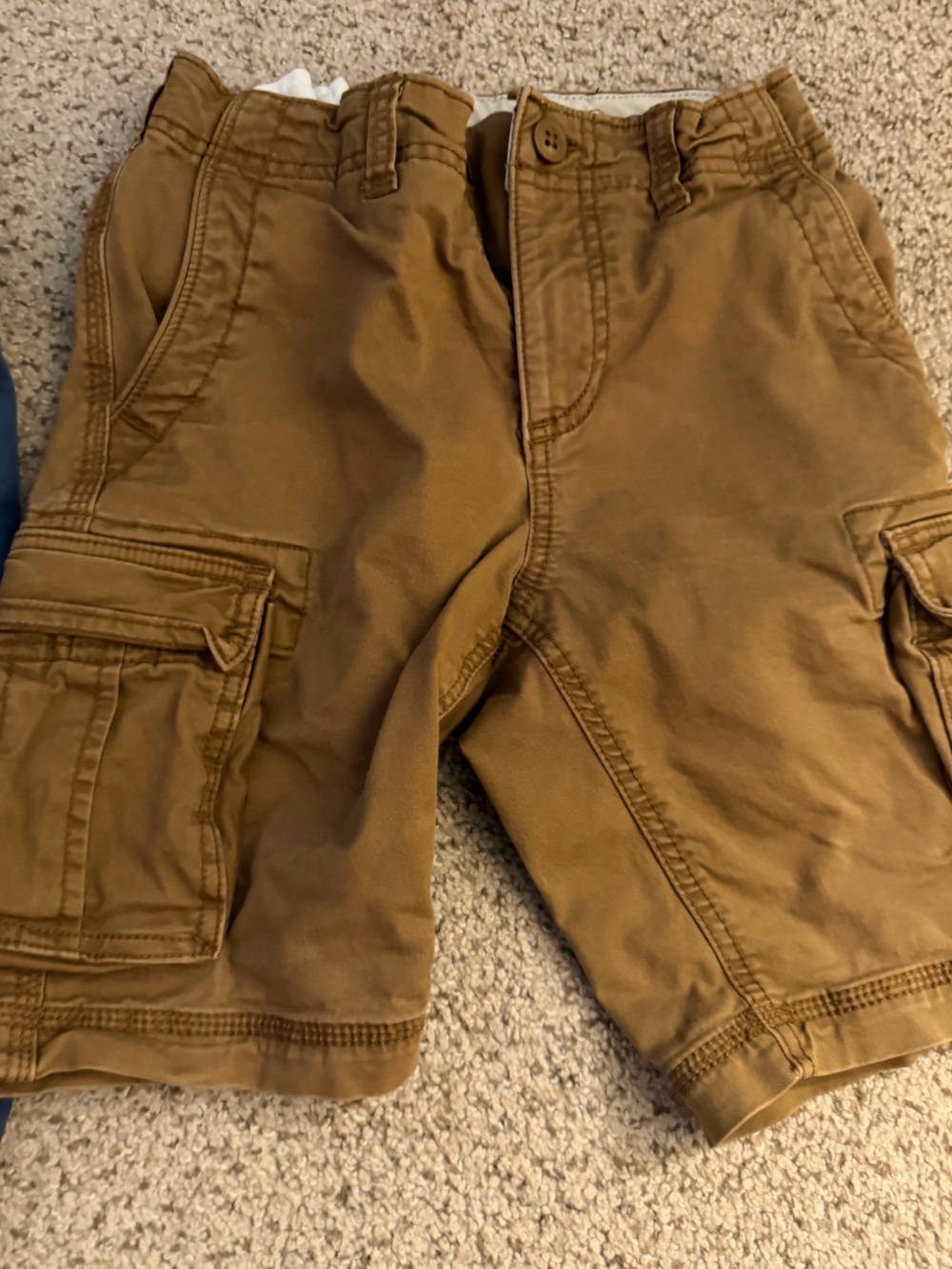 Brown Cargo kids Shorts - Classic Utility Style